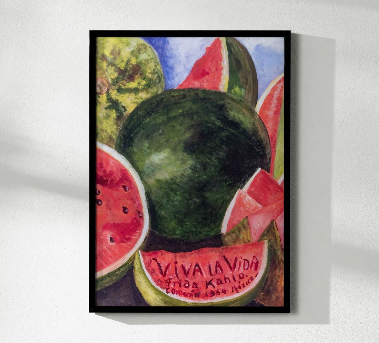 Wassermelonen Viva la Vida poster by Carinaprint
