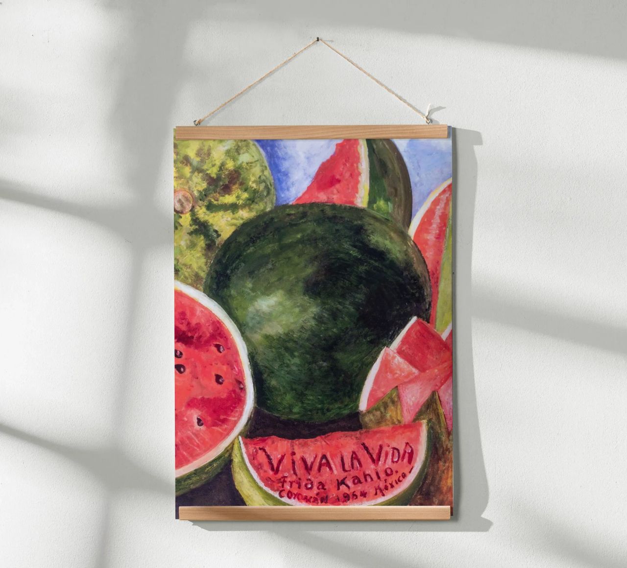 Wassermelonen Viva la Vida poster by Carinaprint