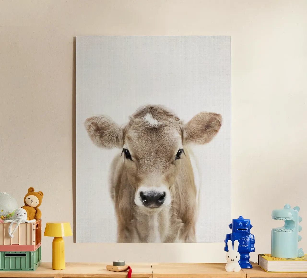 Mucca vitello Peekaboo plexiglass da Lila x Lola