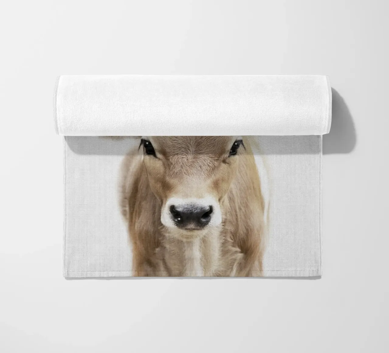 Mucca vitello Peekaboo telo mare da Lila x Lola