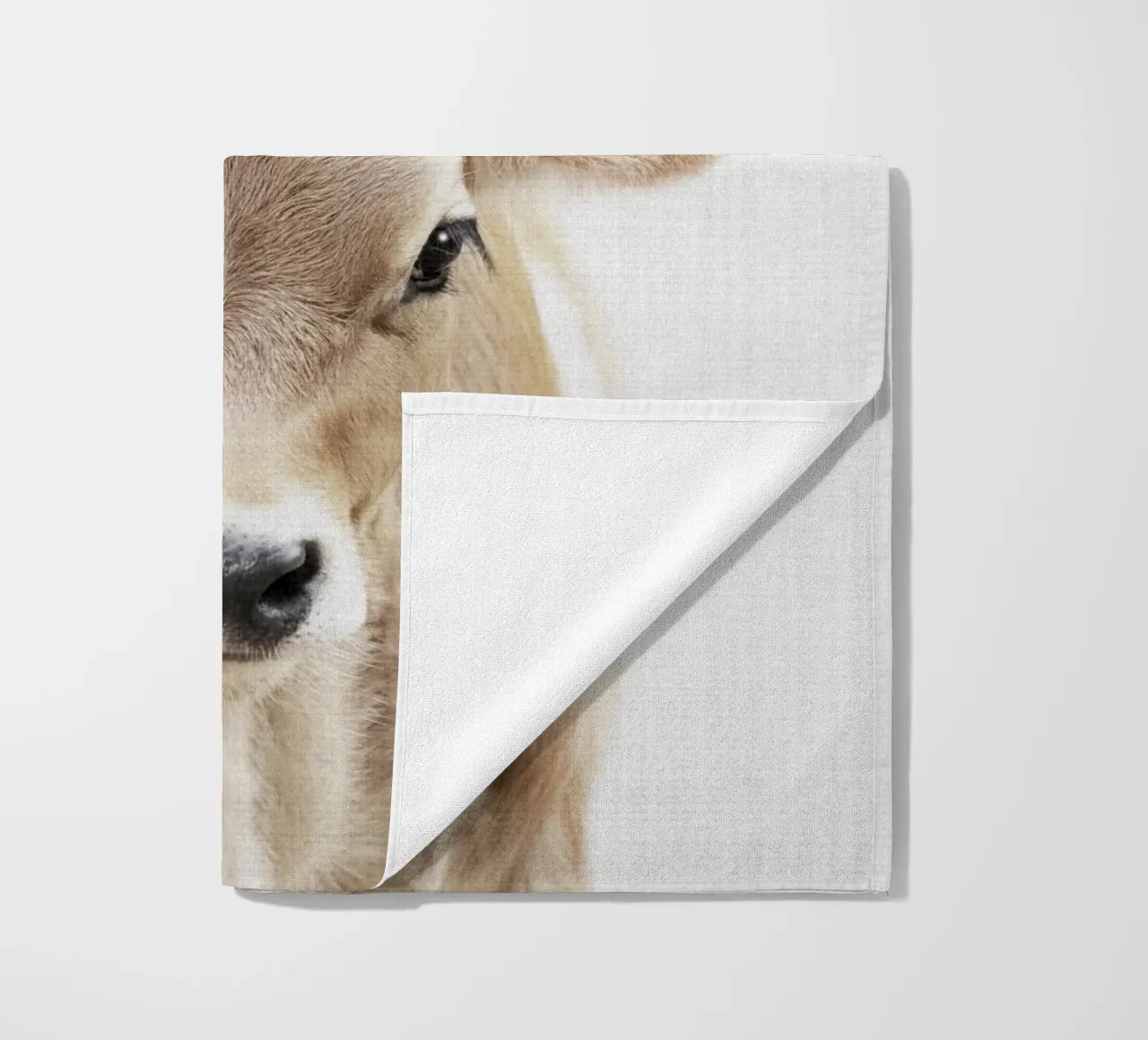 Mucca vitello Peekaboo telo mare da Lila x Lola