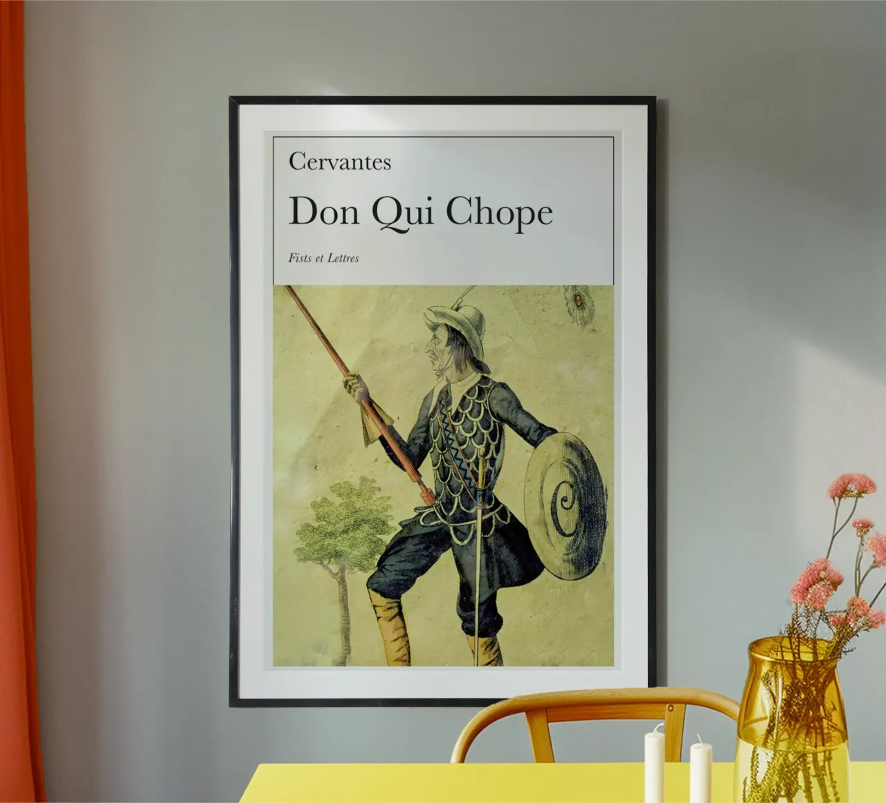 Don Qui Chope hahnemühle de Fists Et Lettres