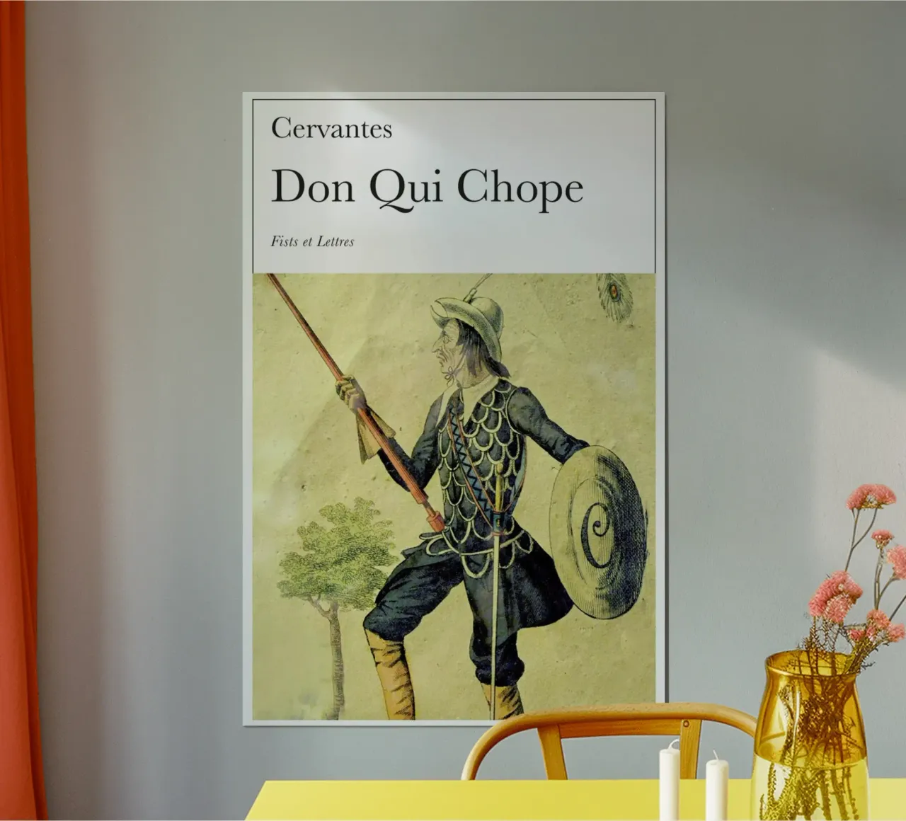 Don Qui Chope hahnemühle de Fists Et Lettres