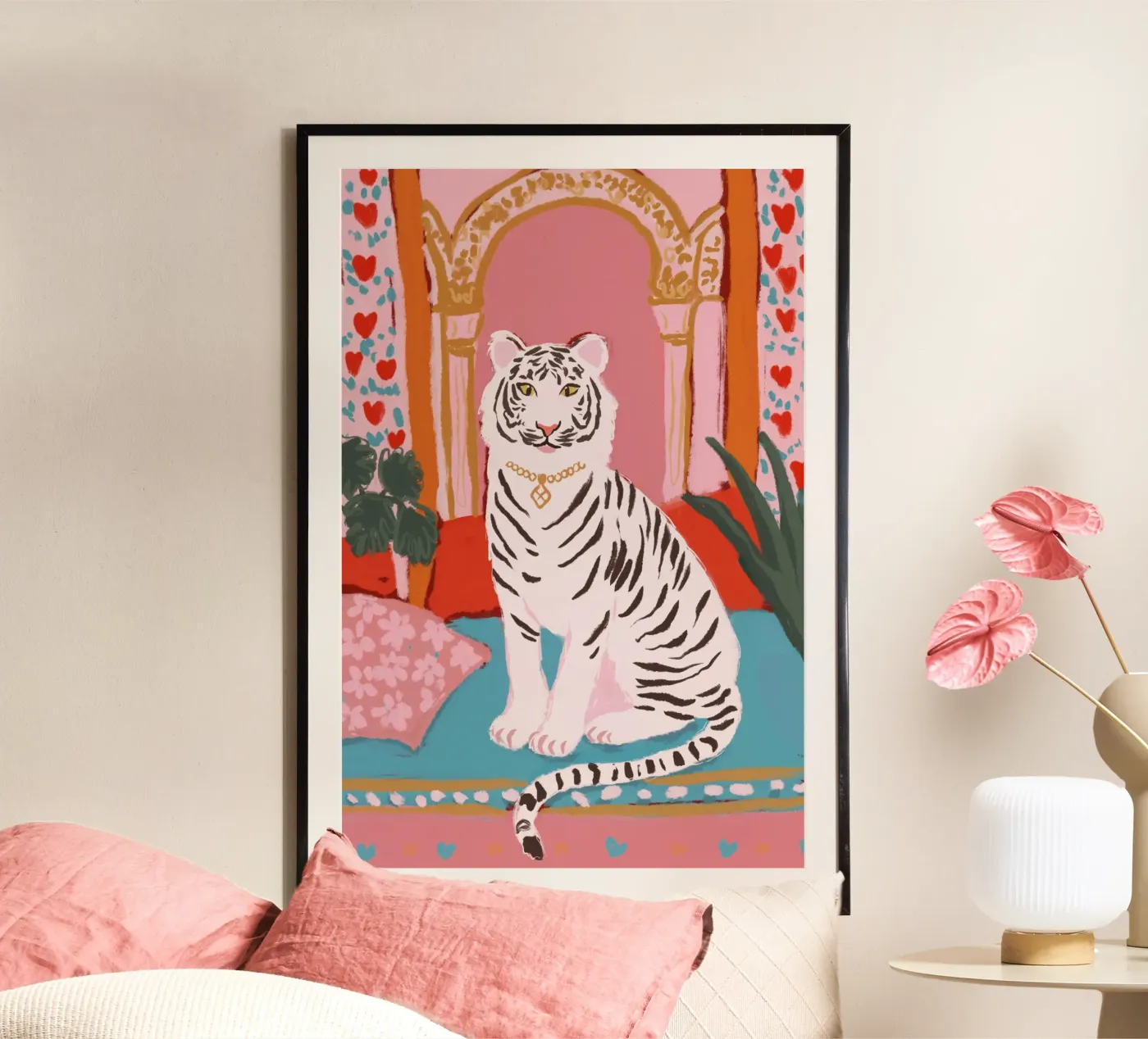 Palace Tiger poster da treechild
