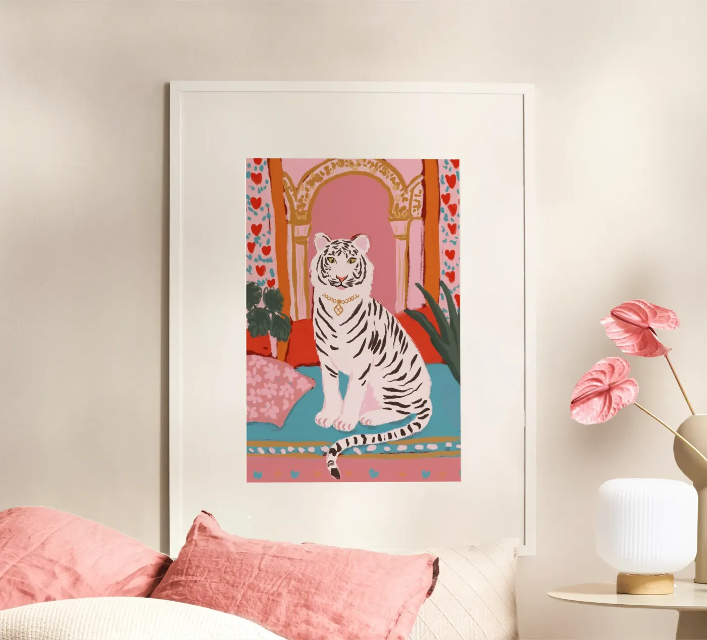 Palace Tiger poster da treechild