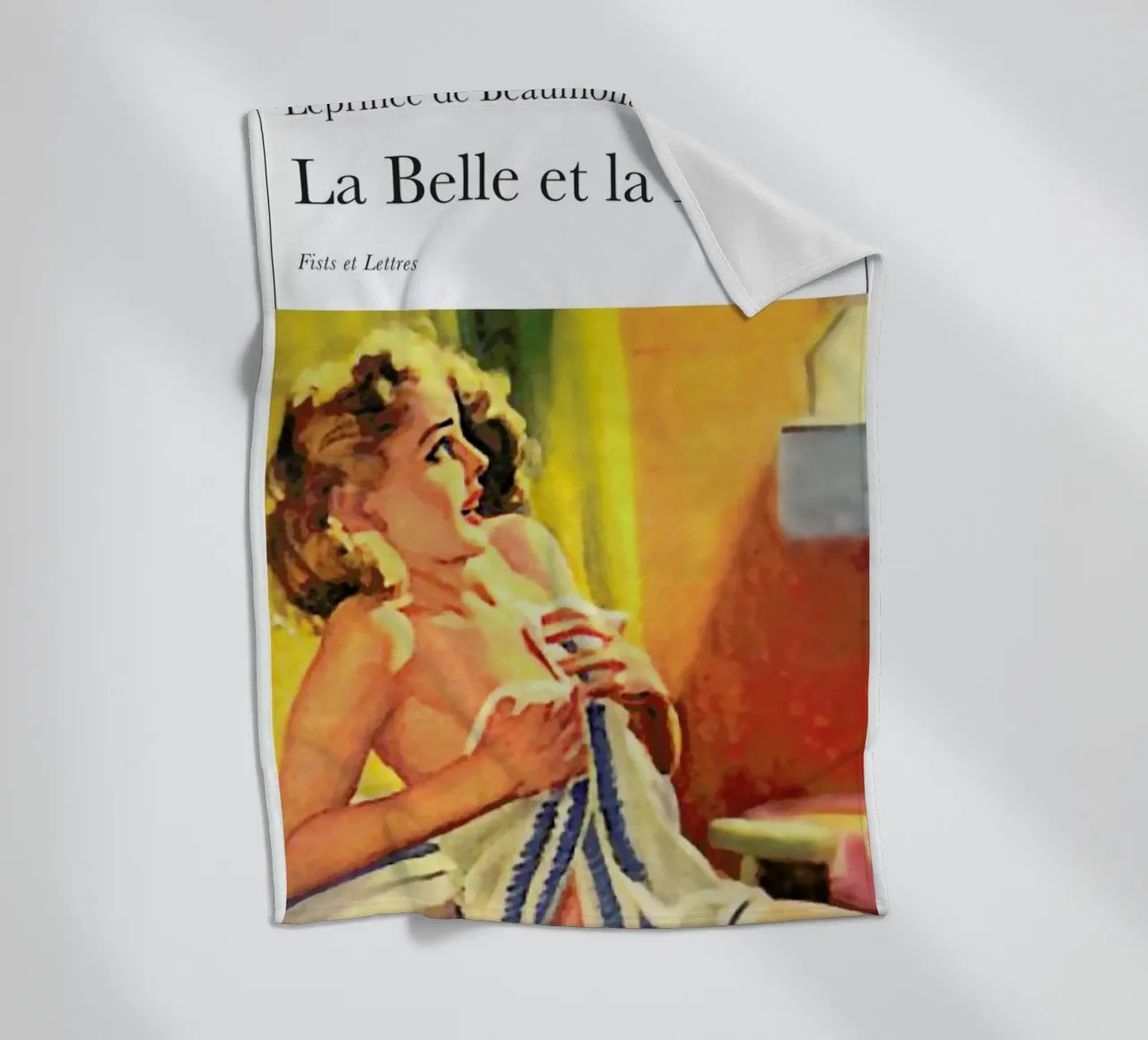 La Belle Et La Bite coperta in pile da Fists Et Lettres