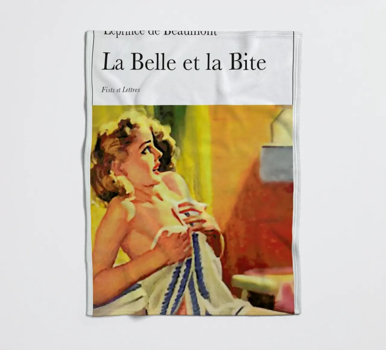 La Belle Et La Bite coperta in pile da Fists Et Lettres