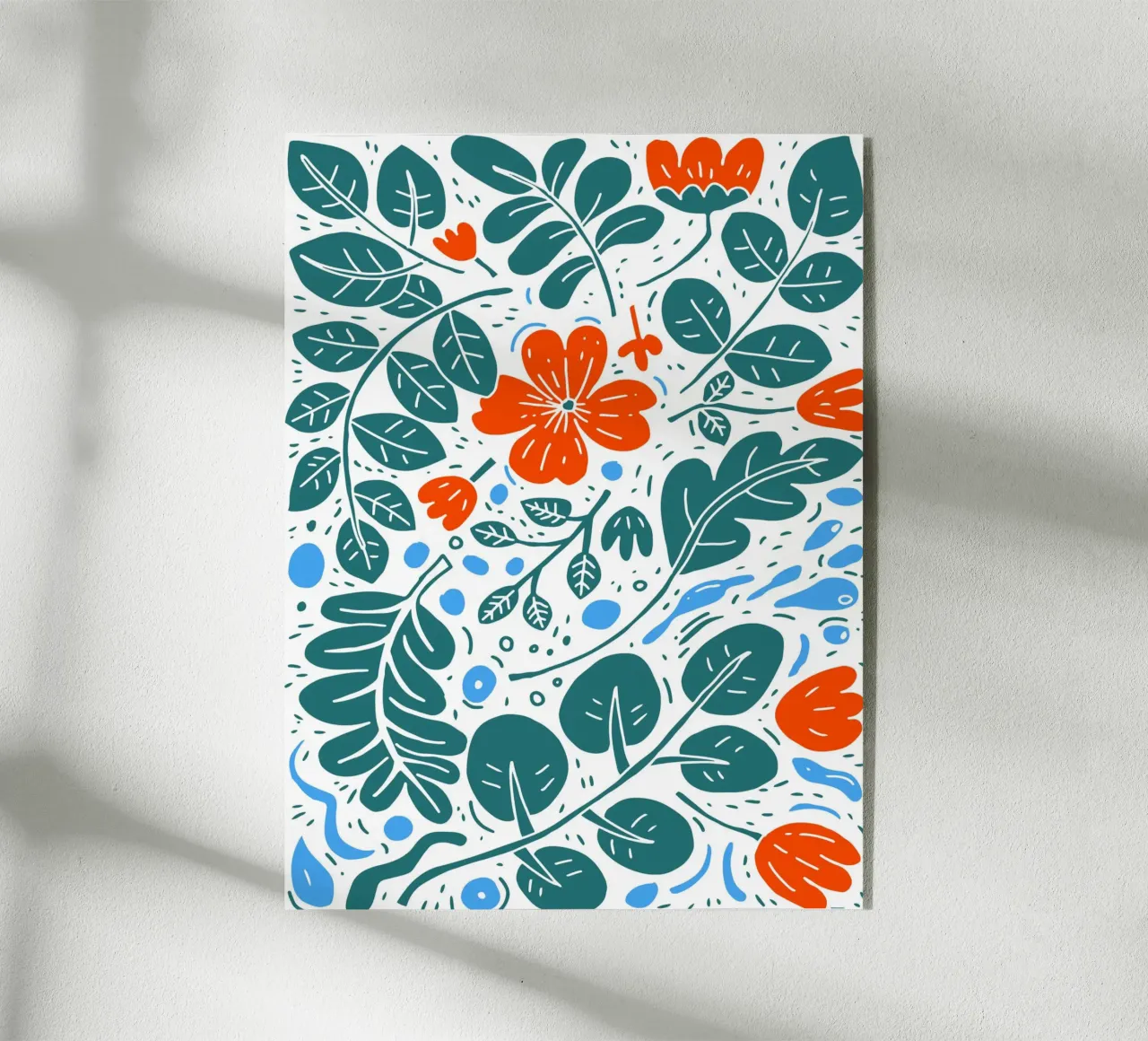 Spring Flowers plexiglass da Artsy Bessy