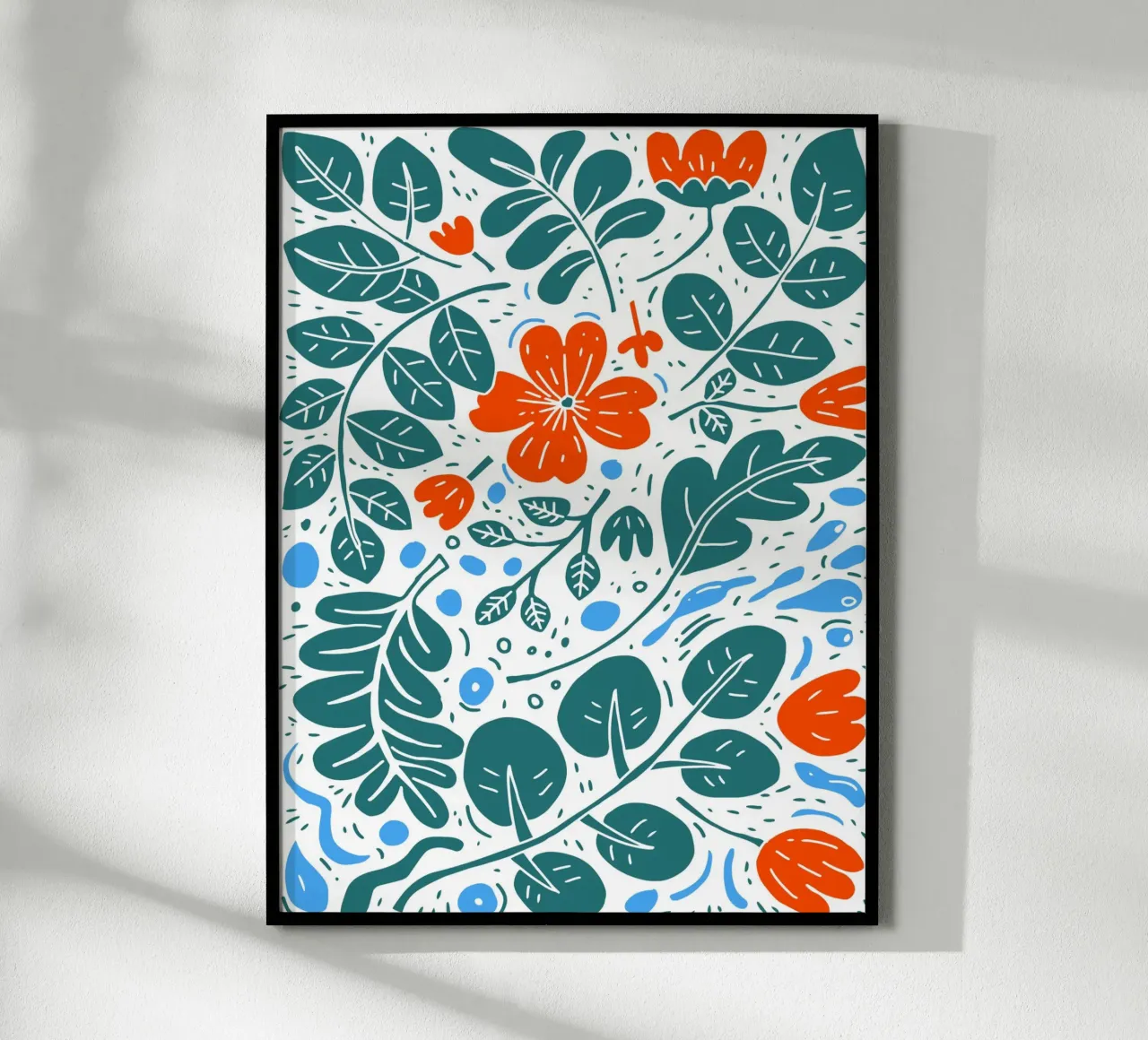 Spring Flowers poster da Artsy Bessy