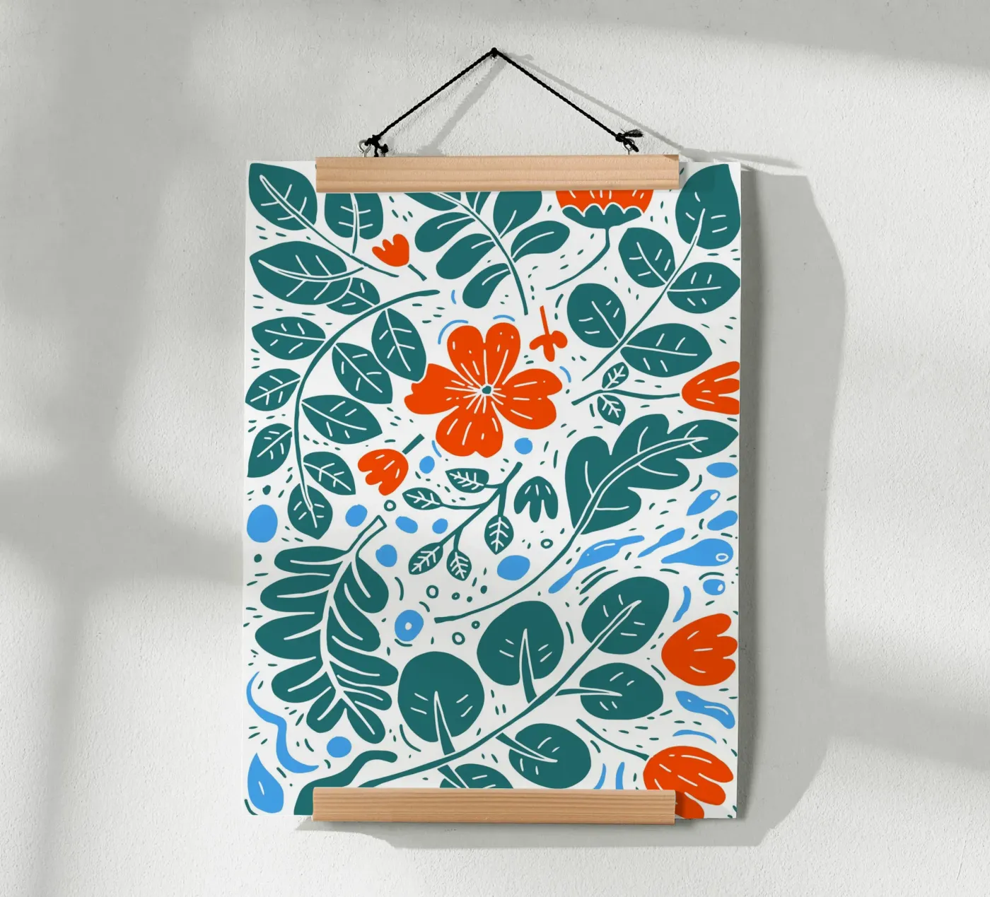 Spring Flowers poster van Artsy Bessy