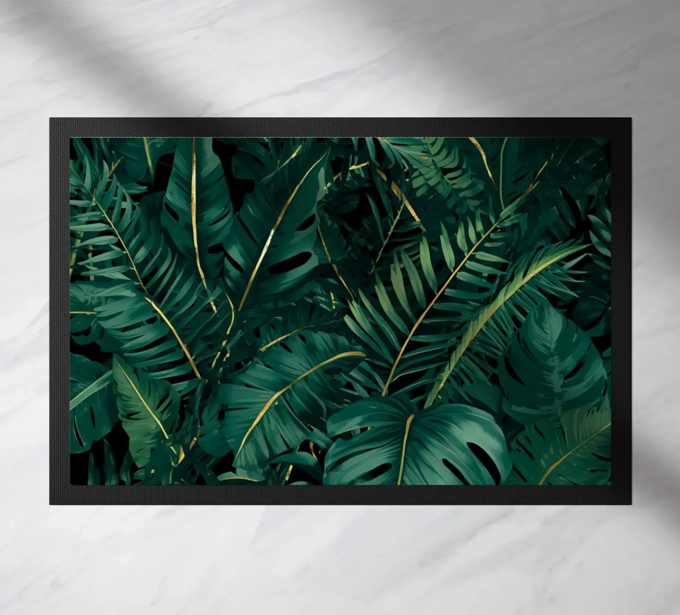 Luxury Emerald Foliage Pattern zerbino da Gendis Ayudya