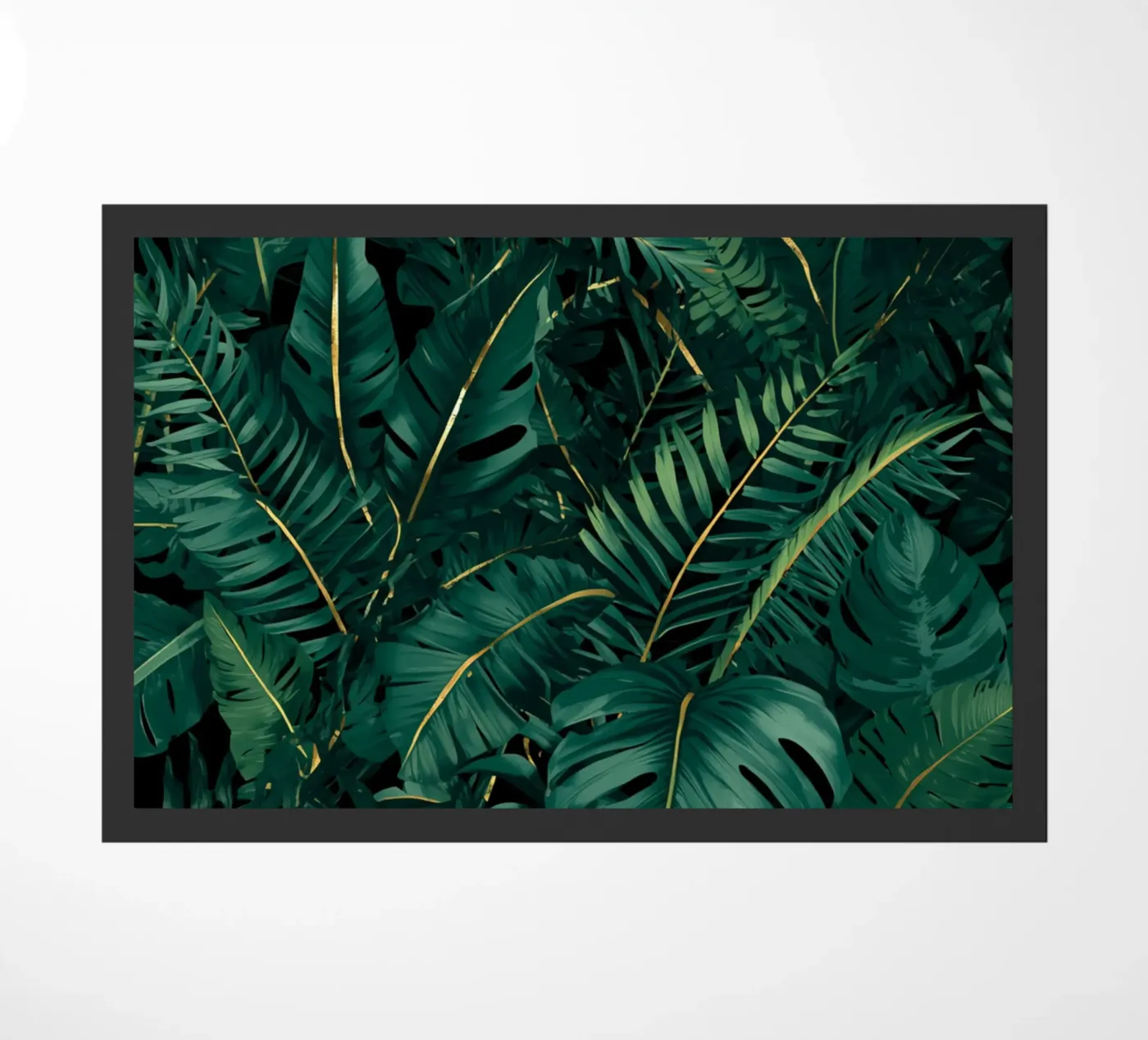 Luxury Emerald Foliage Pattern zerbino da Gendis Ayudya