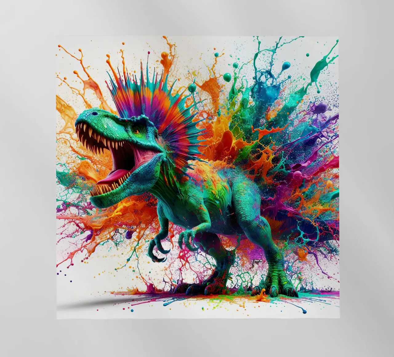 Dinosauro ad acquerello pellicola backlit da 🎁 ARTVI-SHOP