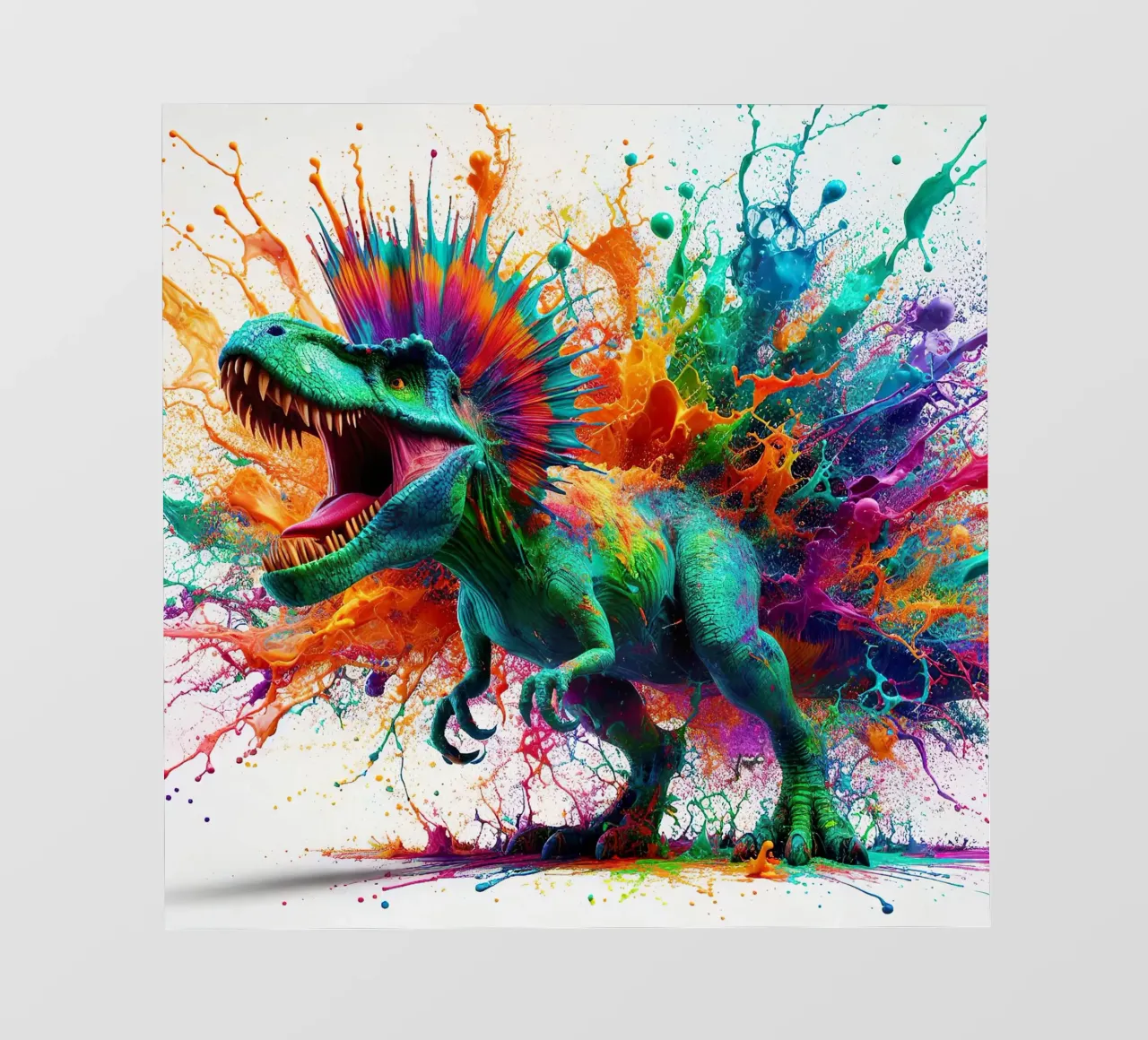 Dinosauro ad acquerello pellicola backlit da 🎁 ARTVI-SHOP
