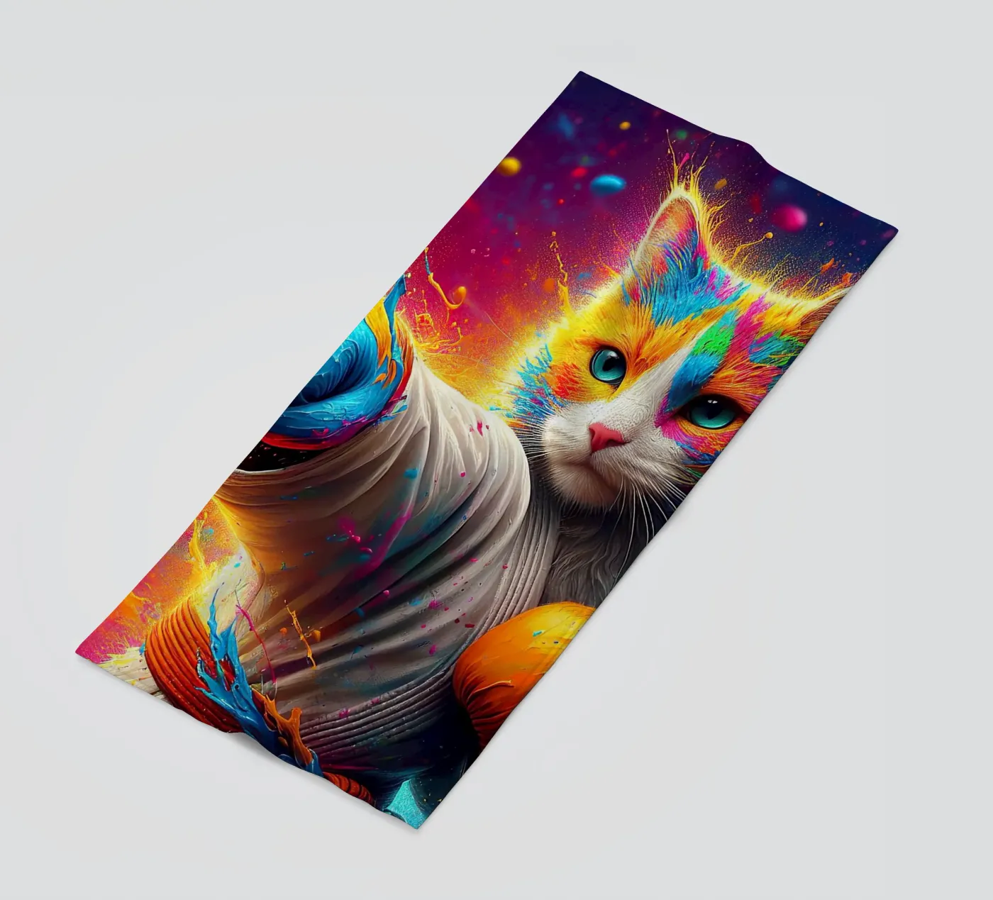 boxer kat strandhanddoek van 🎁 NOBELART