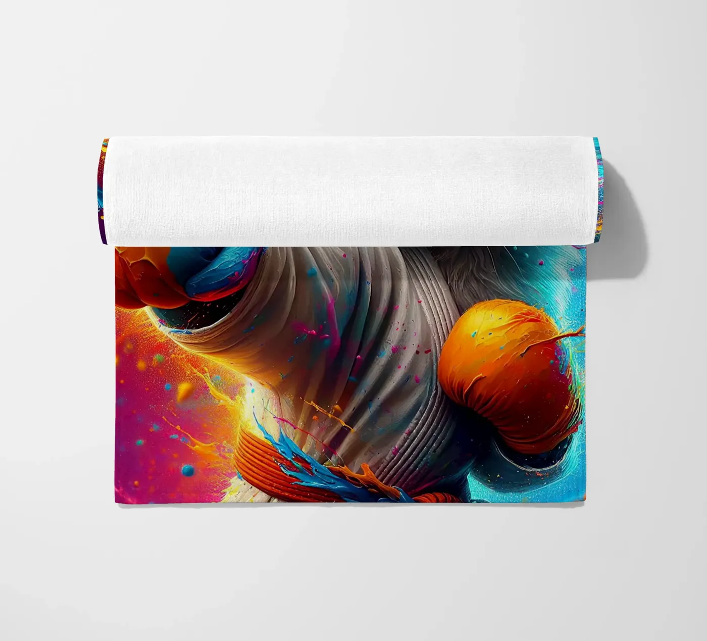 boxer kat strandhanddoek van 🎁 NOBELART