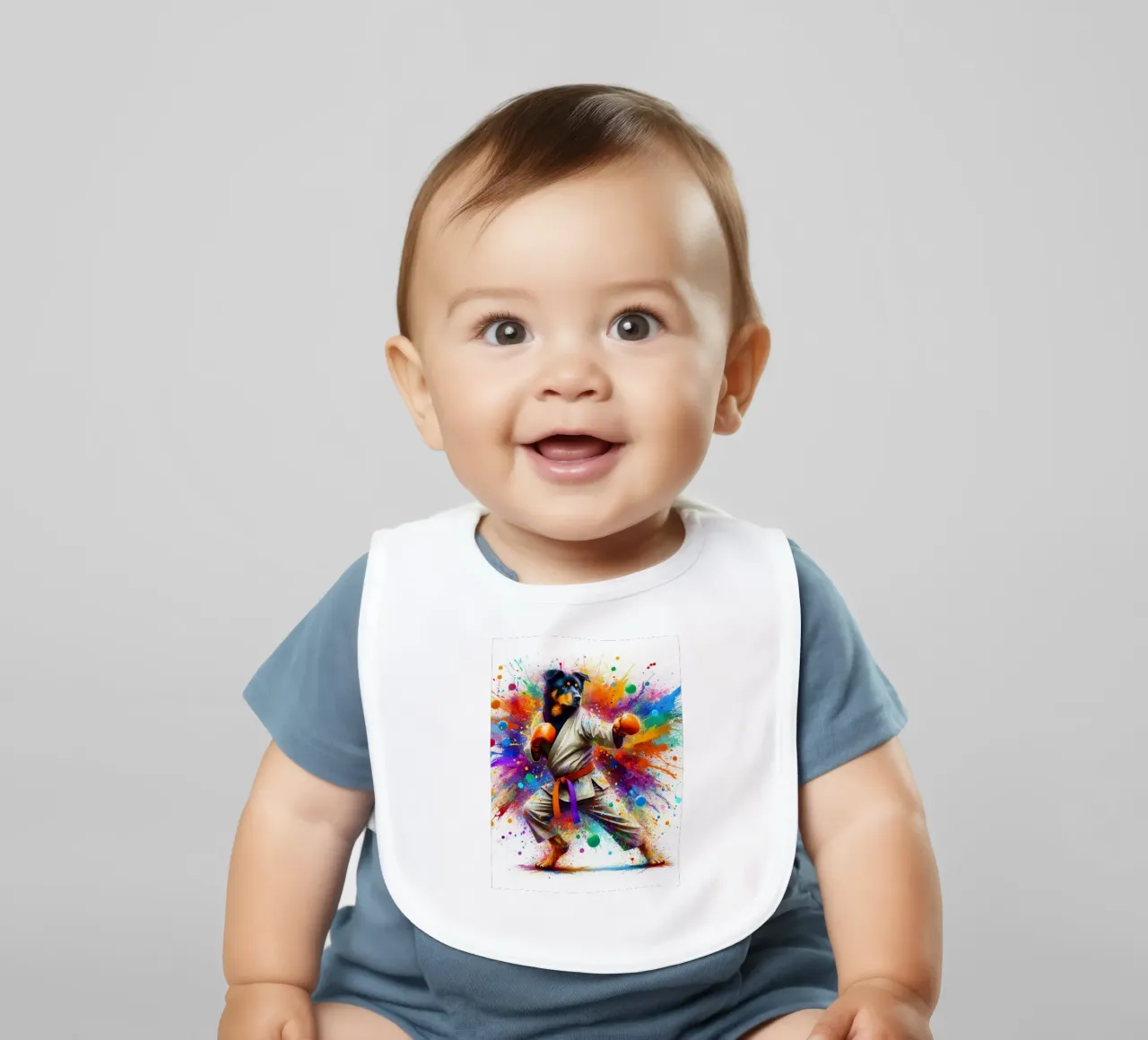 cane boxer bavaglino da 🎁 NOBELART