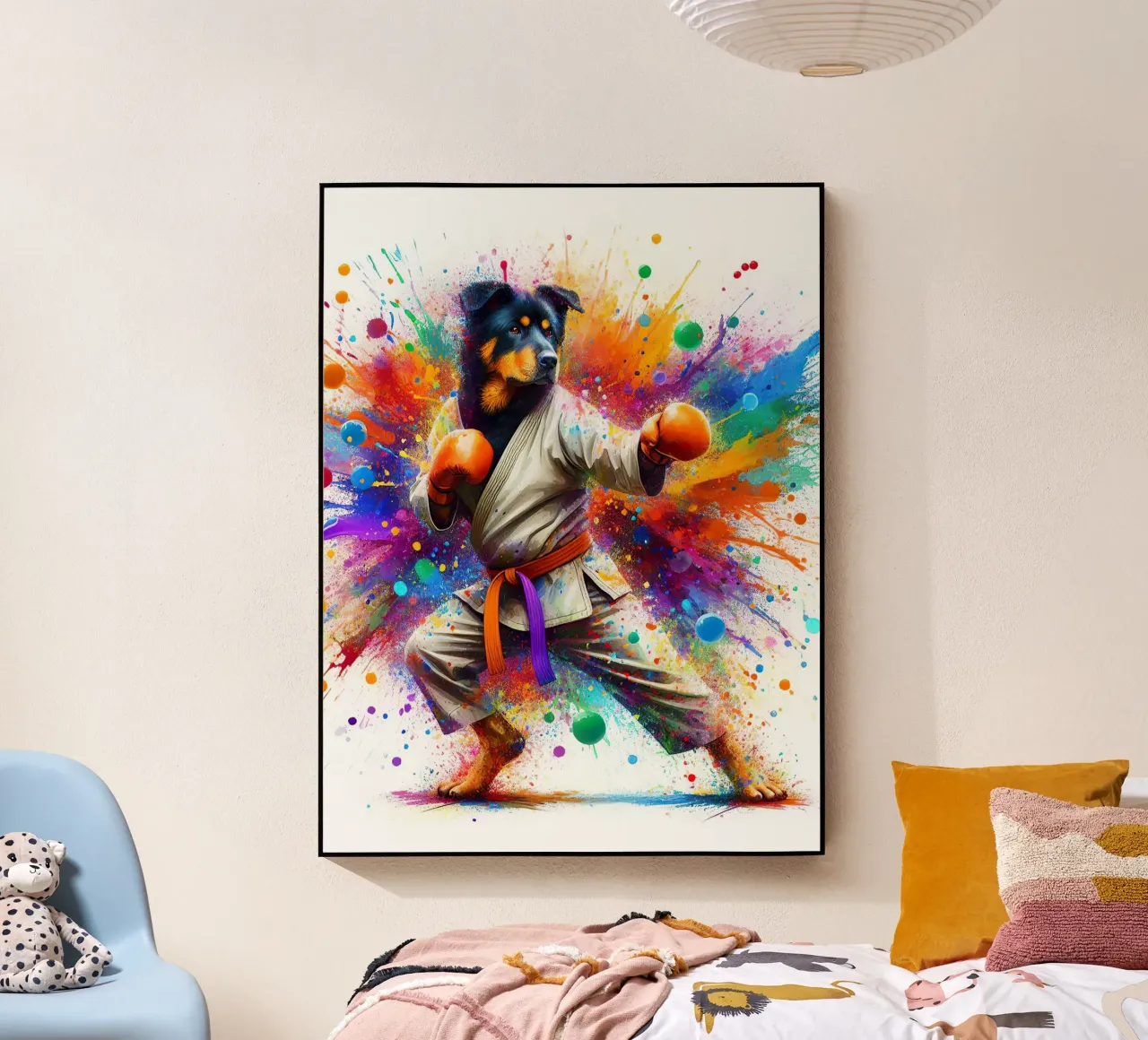 cane boxer plexiglass da 🎁 NOBELART