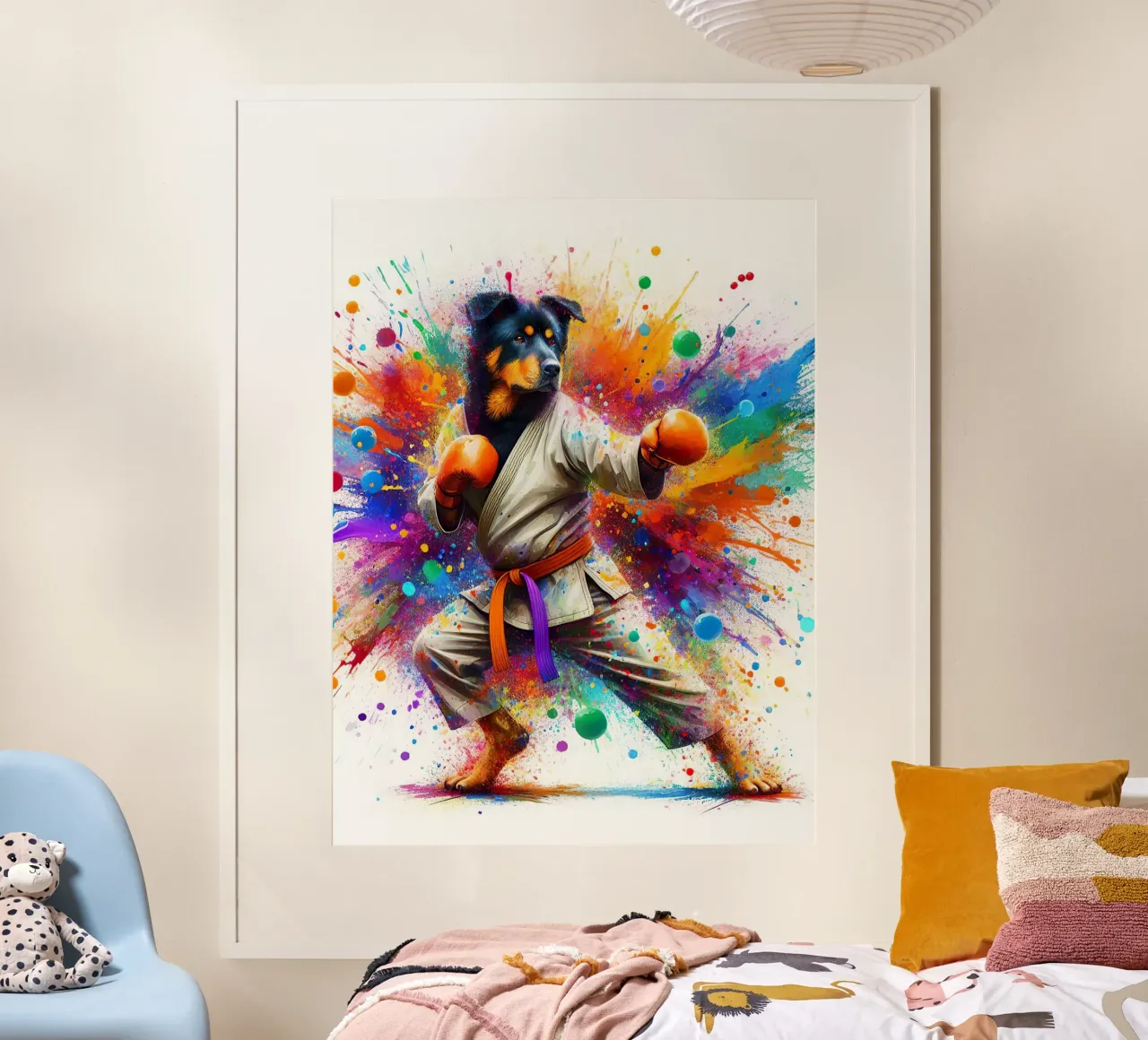 cane boxer poster da 🎁 NOBELART