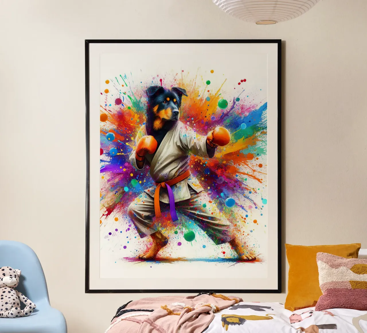 cane boxer poster da 🎁 NOBELART