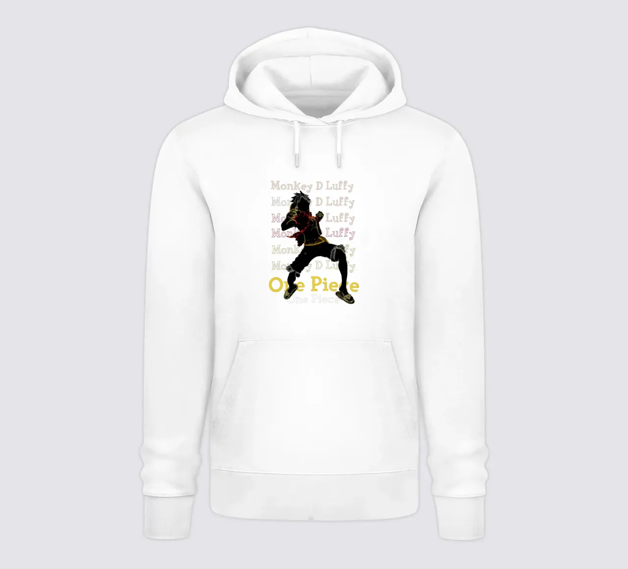 Scimmia D Luffy felpa con cappuccio da Gunawan Rb