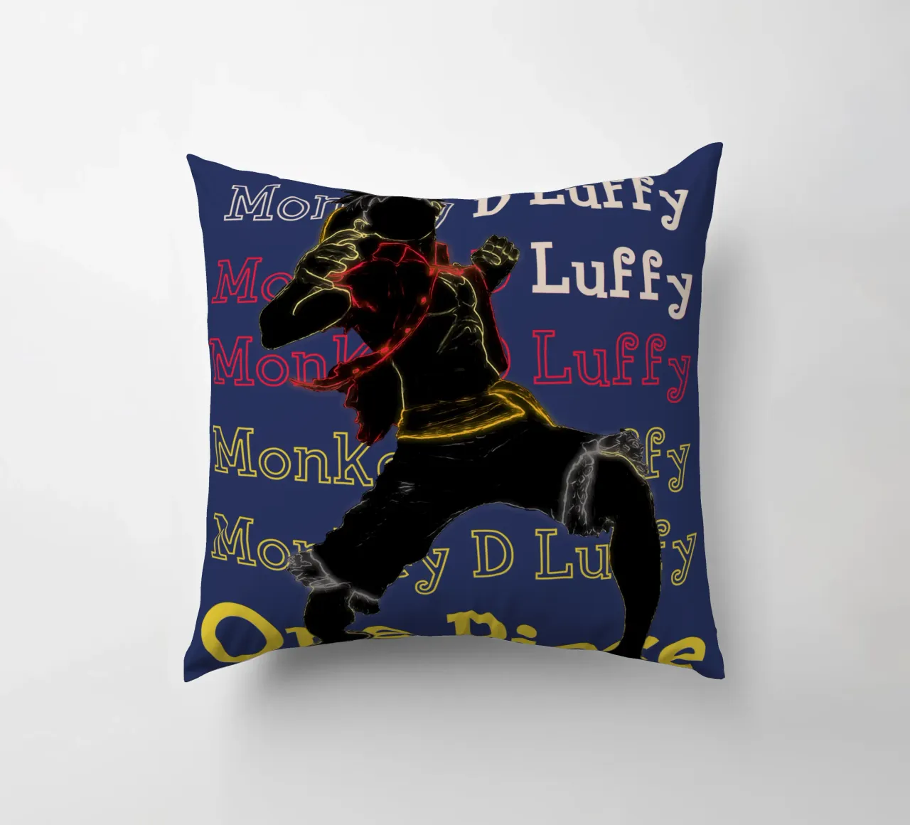 Scimmia D Luffy cuscino da Gunawan Rb