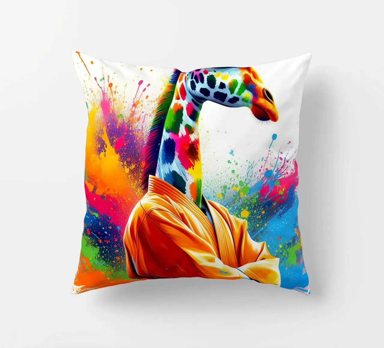 giraffa karateka cuscino da ARTVI-SHOP