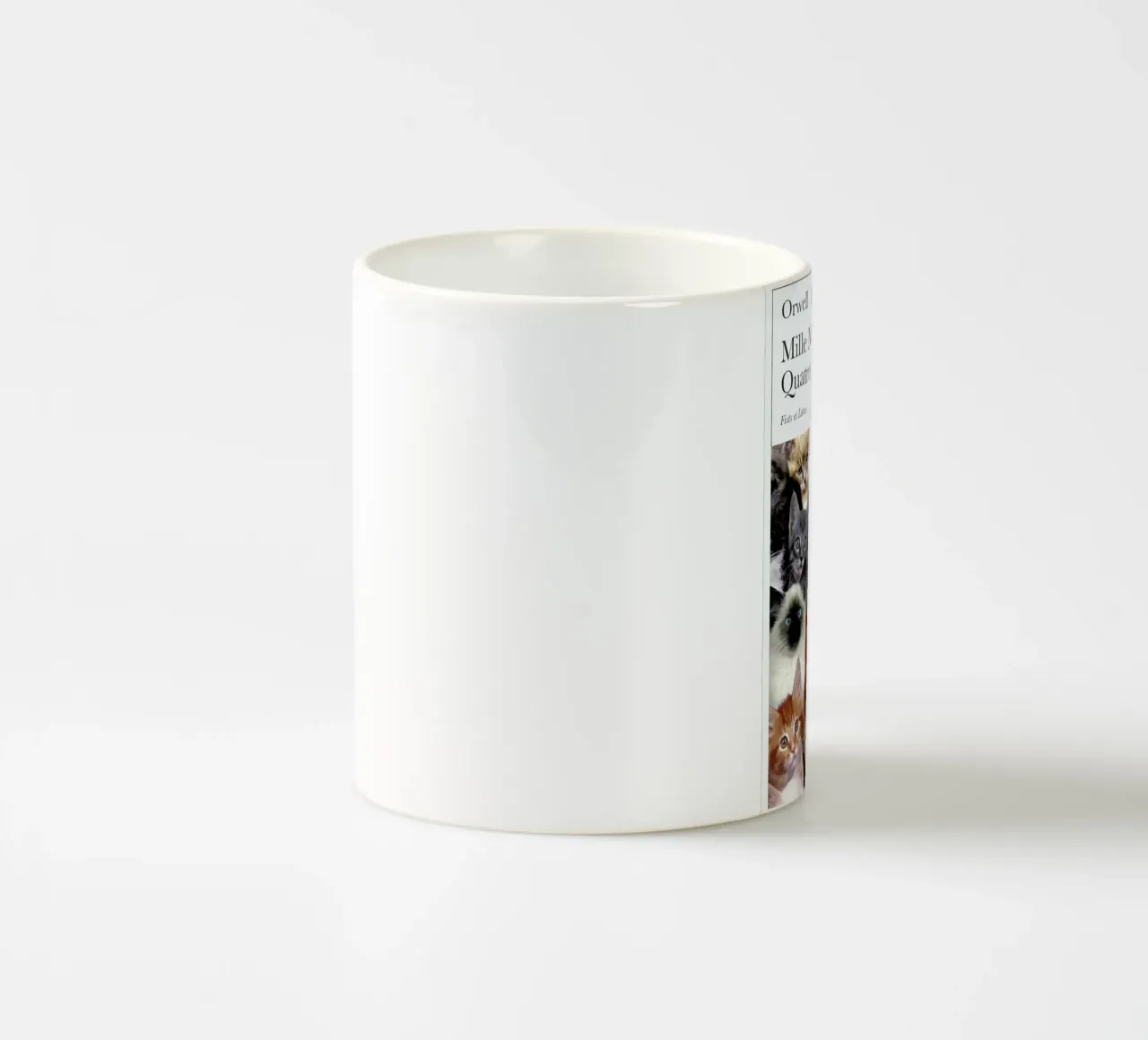 1980 - Chattes tazza in ceramica da Fists Et Lettres