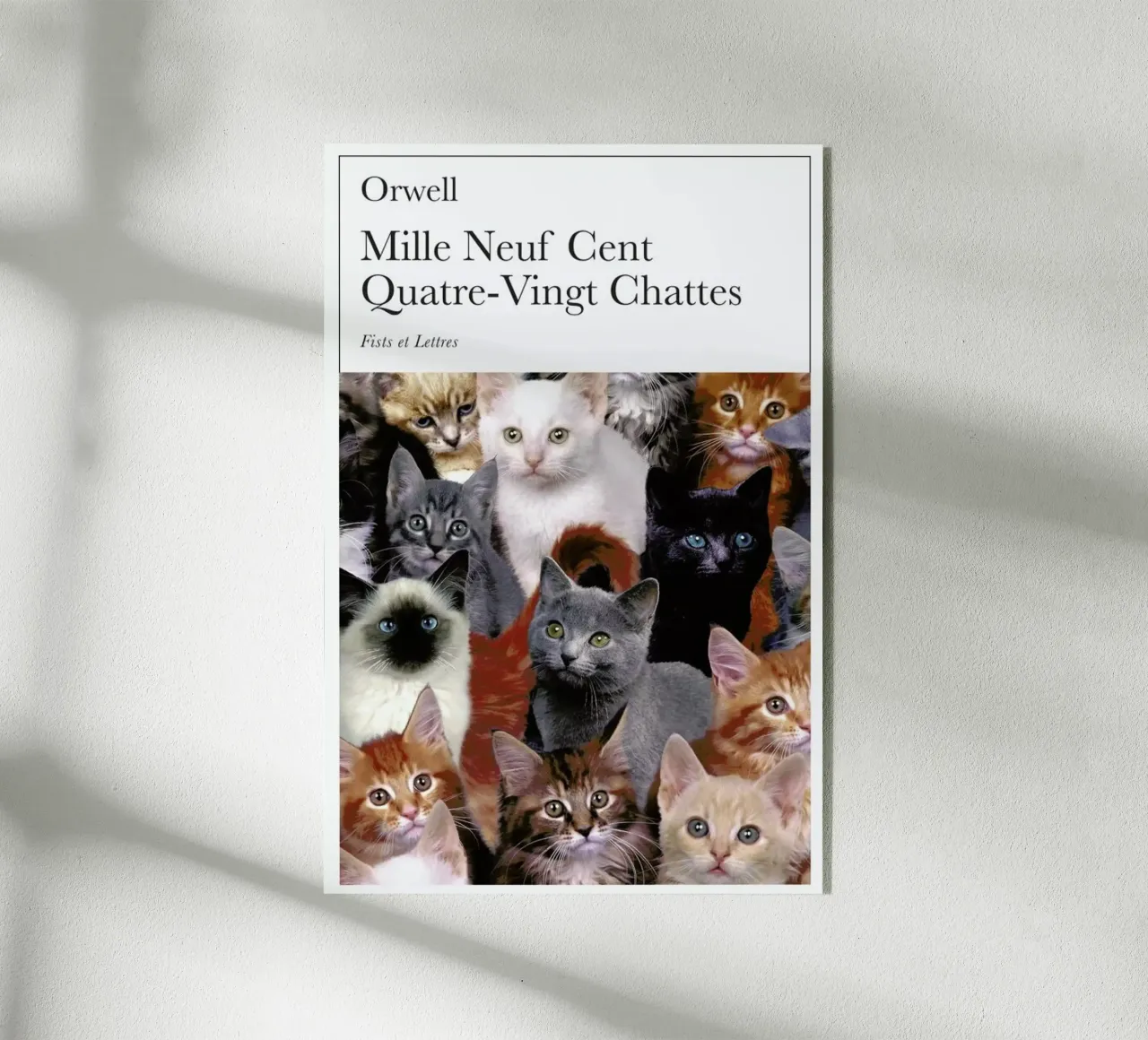 1980 - Chattes plexiglass da Fists Et Lettres