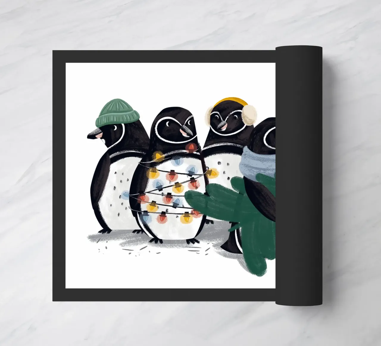 Pinguinfamilie zerbino da VIERUNDFÜNFZIG