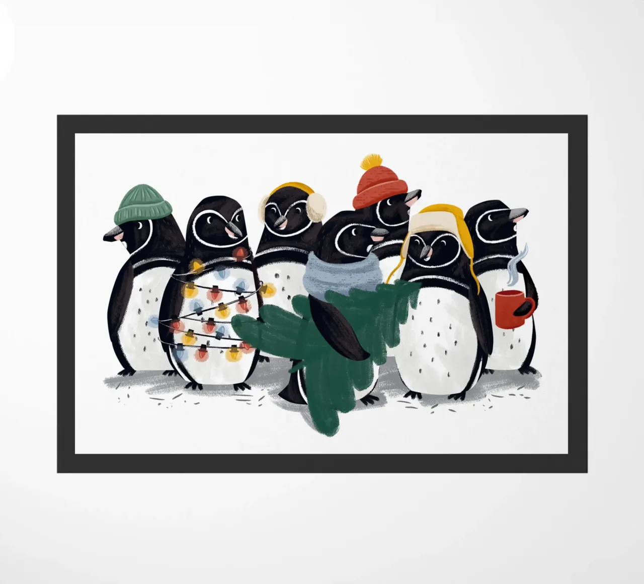 Pinguinfamilie zerbino da VIERUNDFÜNFZIG
