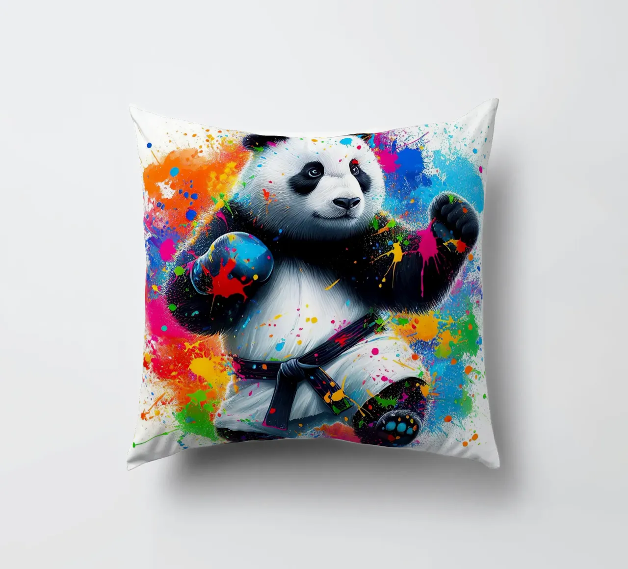 Orso panda karateka cuscino da 🎁 ARTVI-SHOP