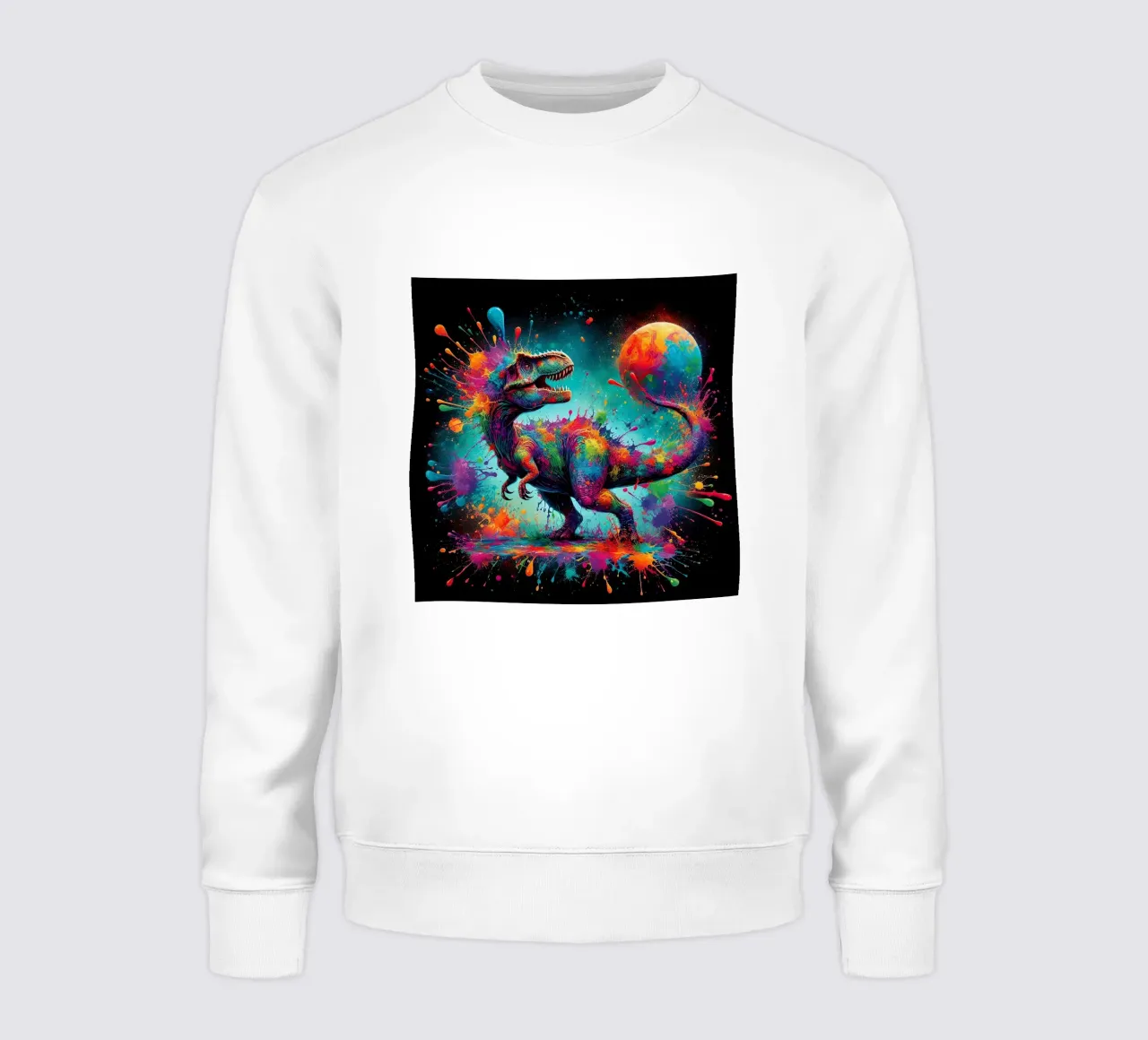 Dinosauro ad acquerello felpa da 🎁 ARTVI-SHOP