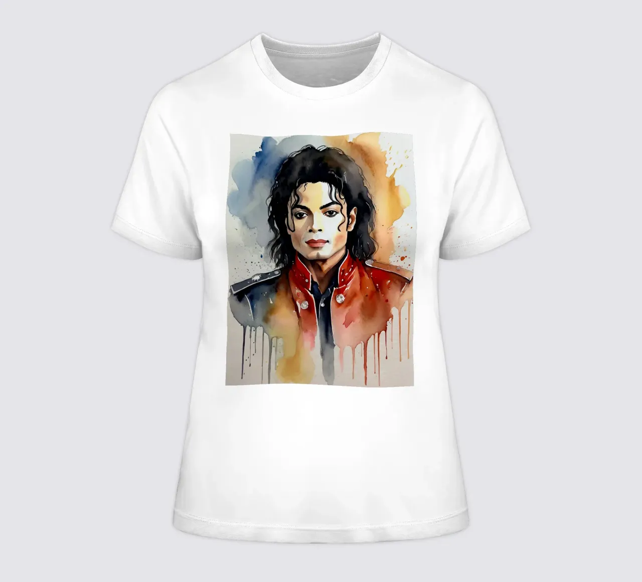 Michael jackson women's fitted t-shirt by 🎁 ARTVI-SHOP