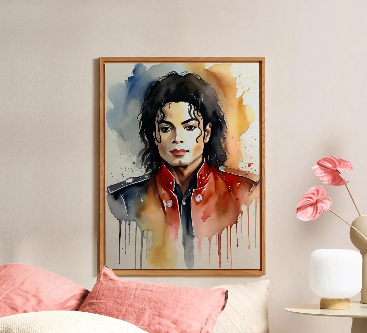 Michael jackson alu-dibond by 🎁 ARTVI-SHOP