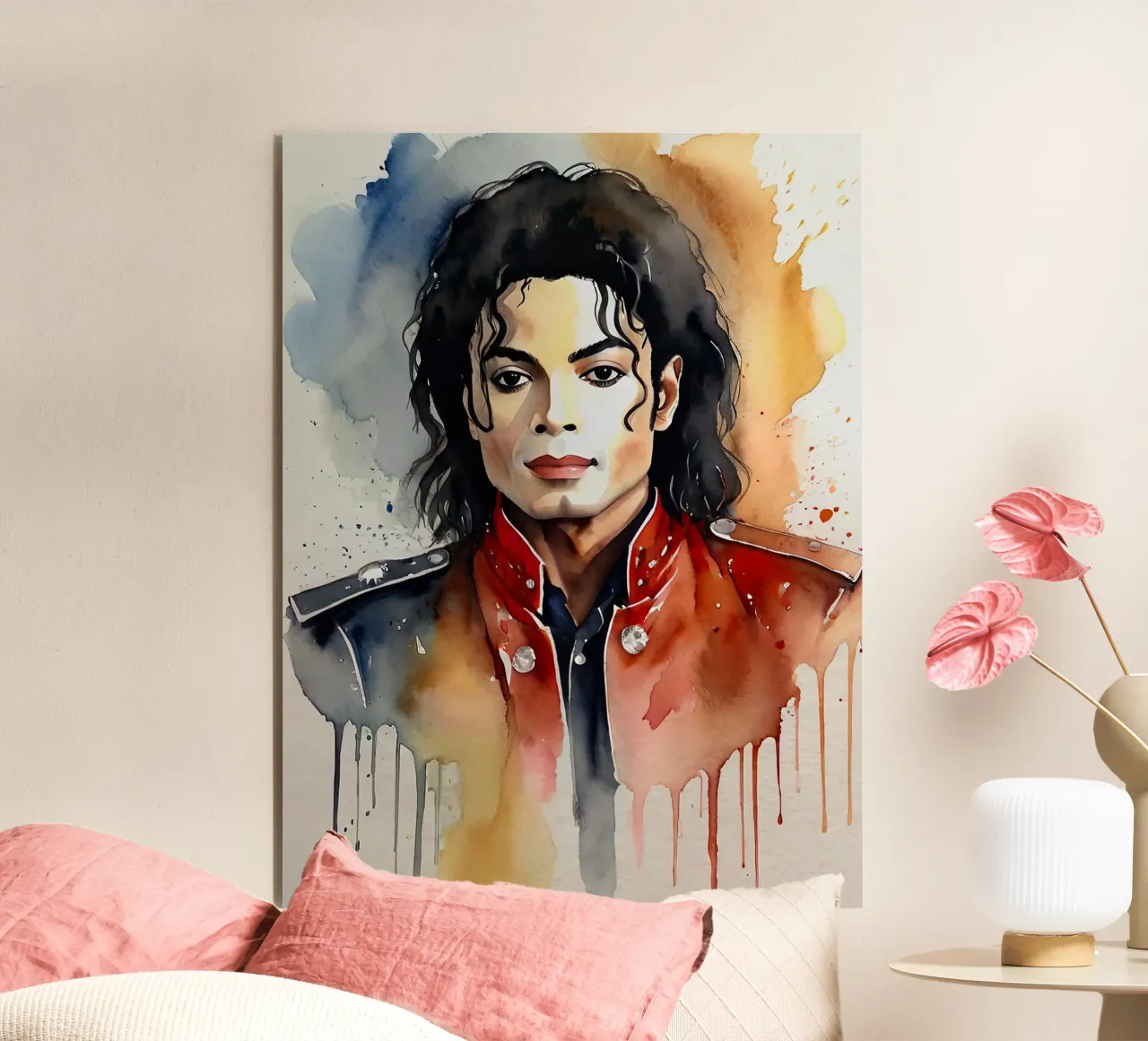 Michael jackson alu-dibond by 🎁 ARTVI-SHOP