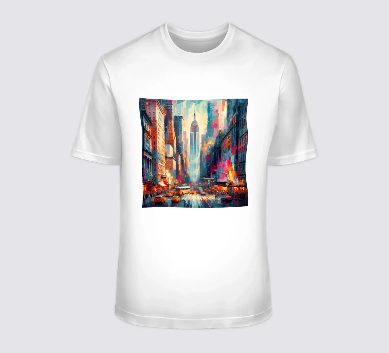 Acquerello di New York t-shirt da 🎁 ARTVI-SHOP