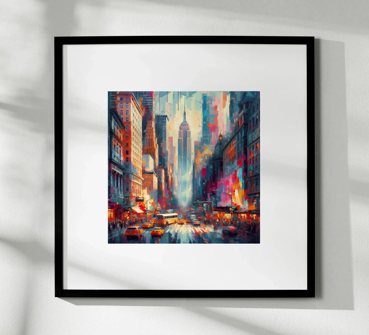 New York Aquarell Poster von ARTVI-SHOP