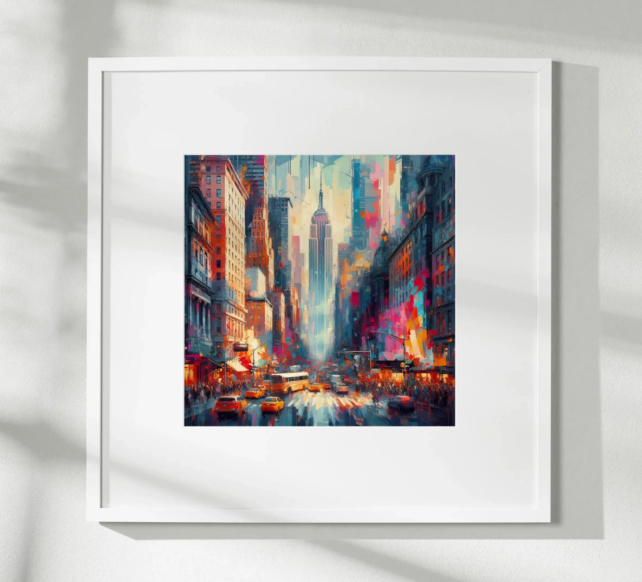 New York Aquarell Poster von ARTVI-SHOP
