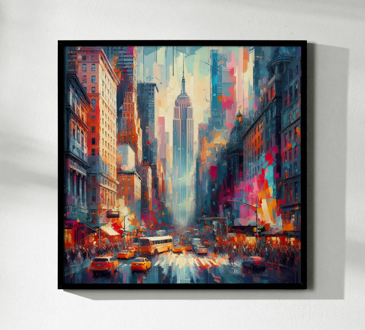New York Aquarell Poster von ARTVI-SHOP