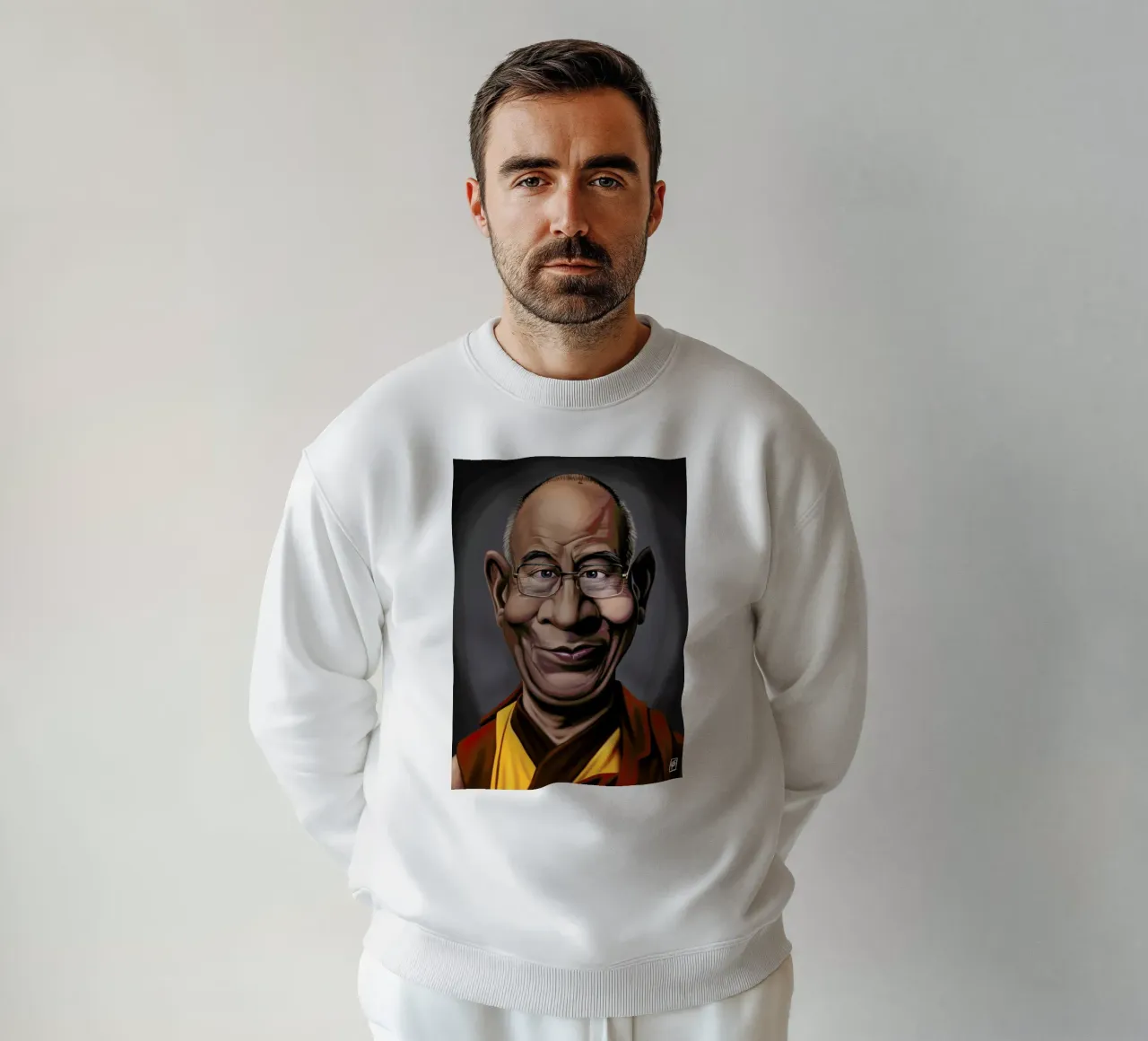 Dalai Lama felpa da Rob Art | Illustration