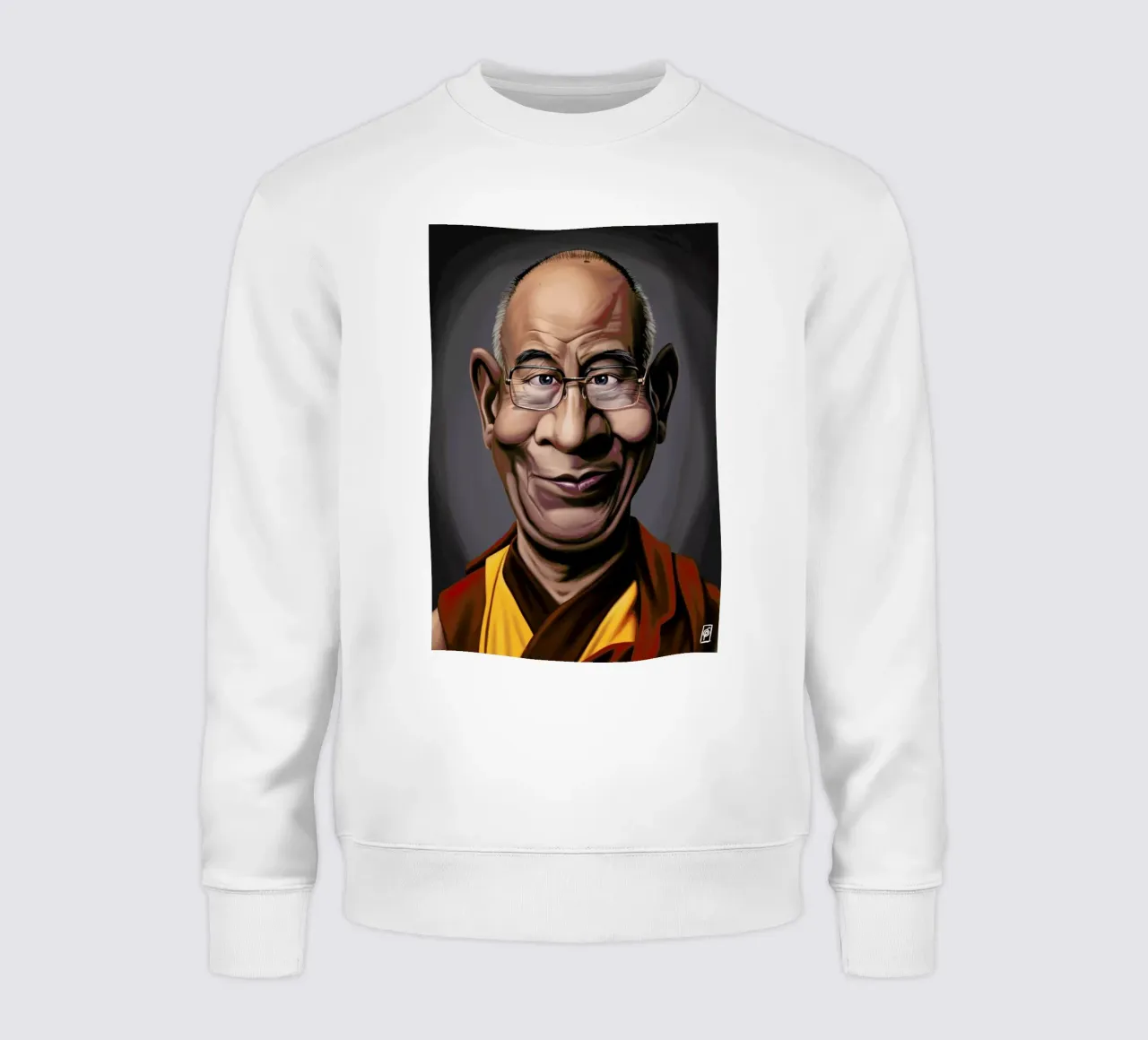 Dalai Lama felpa da Rob Art | Illustration