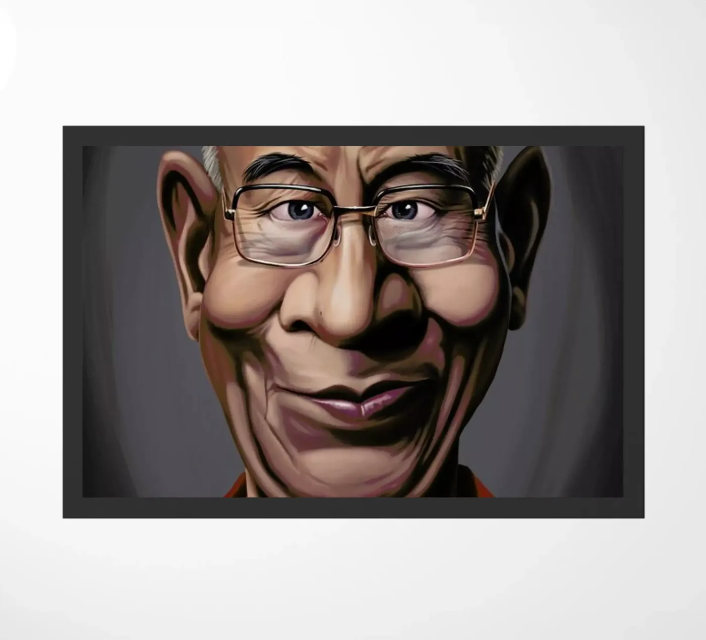 Dalai Lama zerbino da Rob Art | Illustration