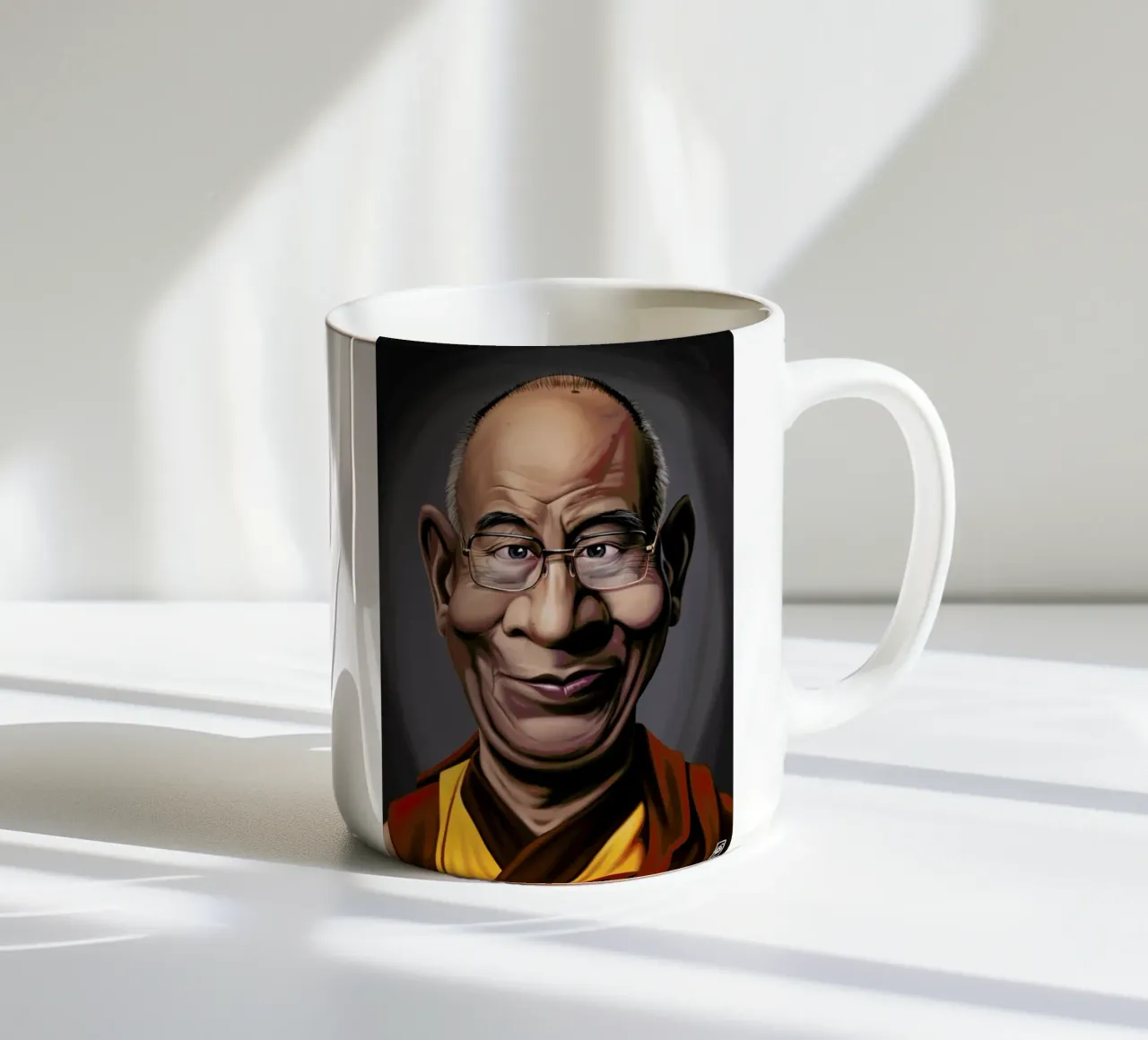 Dalai Lama tazza in ceramica da Rob Art | Illustration