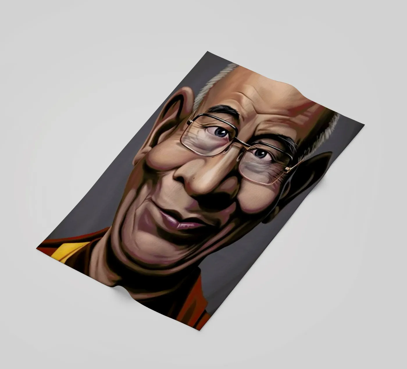 Dalai Lama telo mare da Rob Art | Illustration