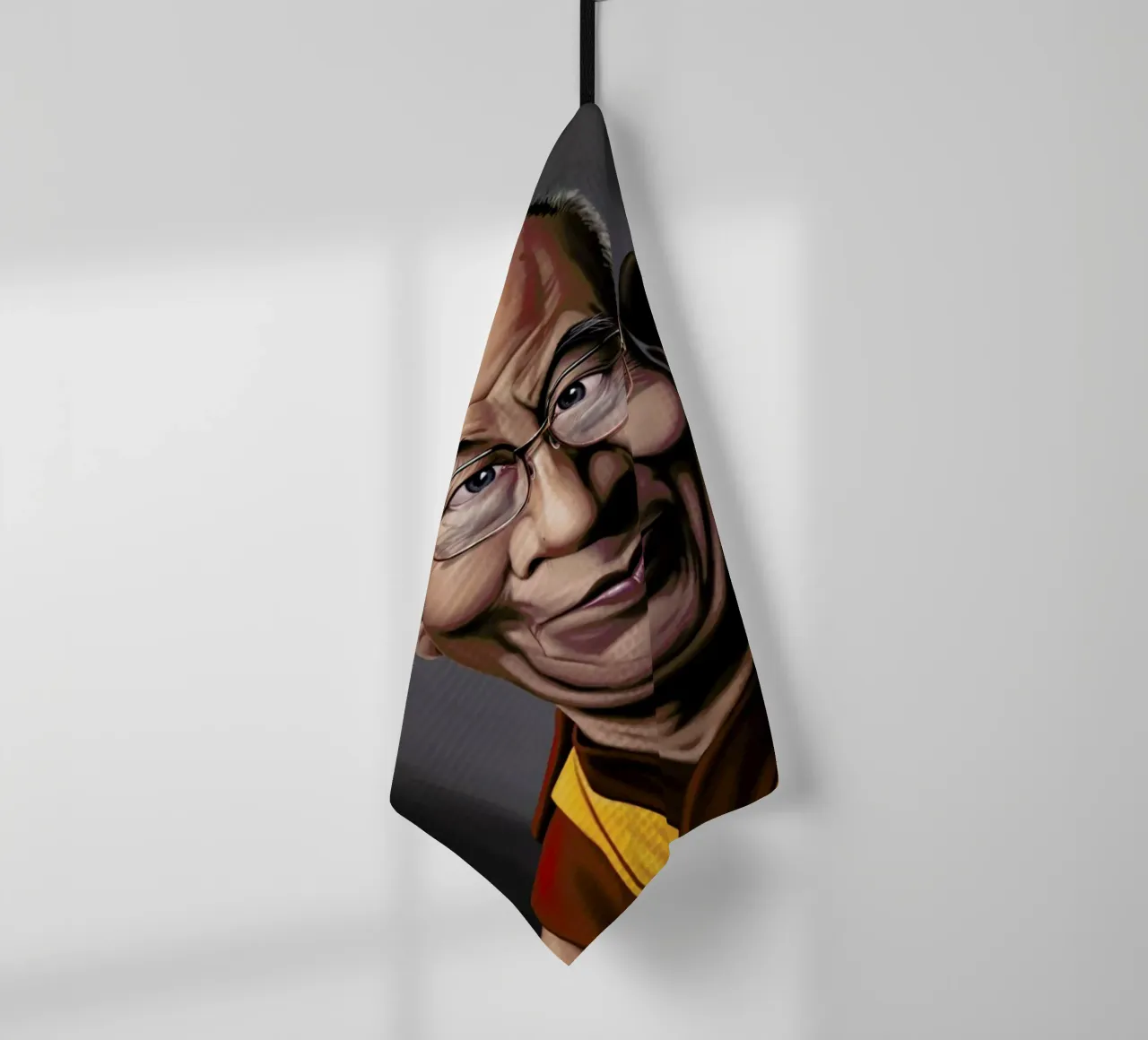 Dalai Lama canovaccio da cucina da Rob Art | Illustration