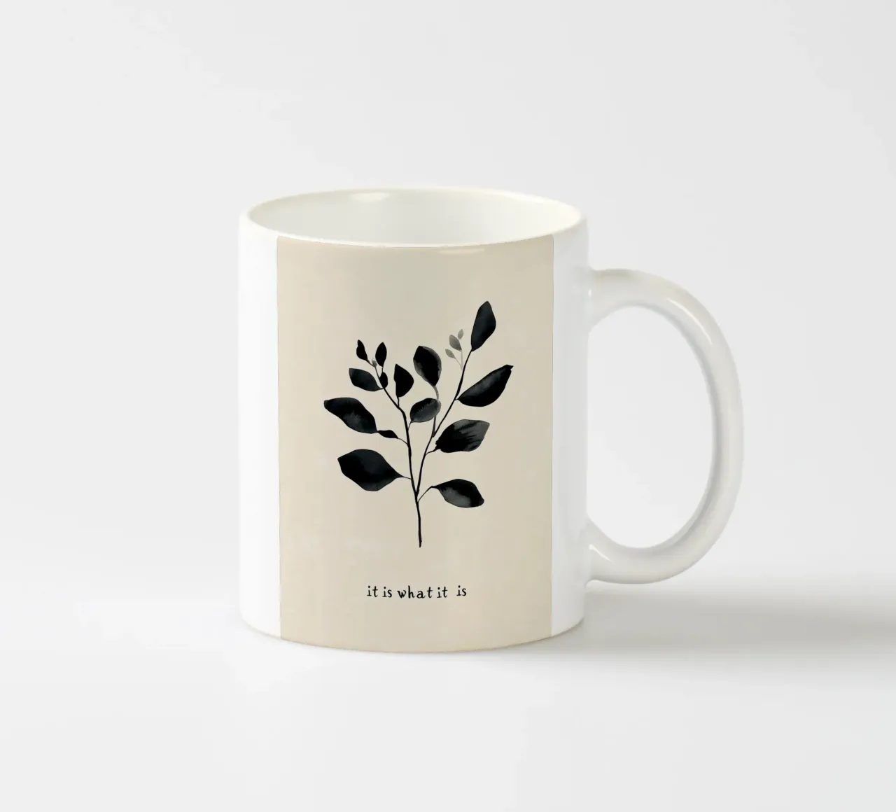 It Is What It Is tazza in ceramica da treechild