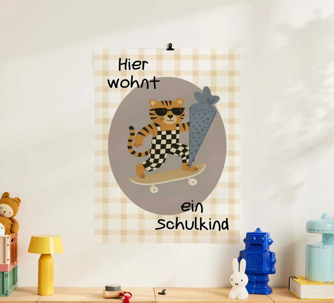 Schulkind Poster von Einfach.echt