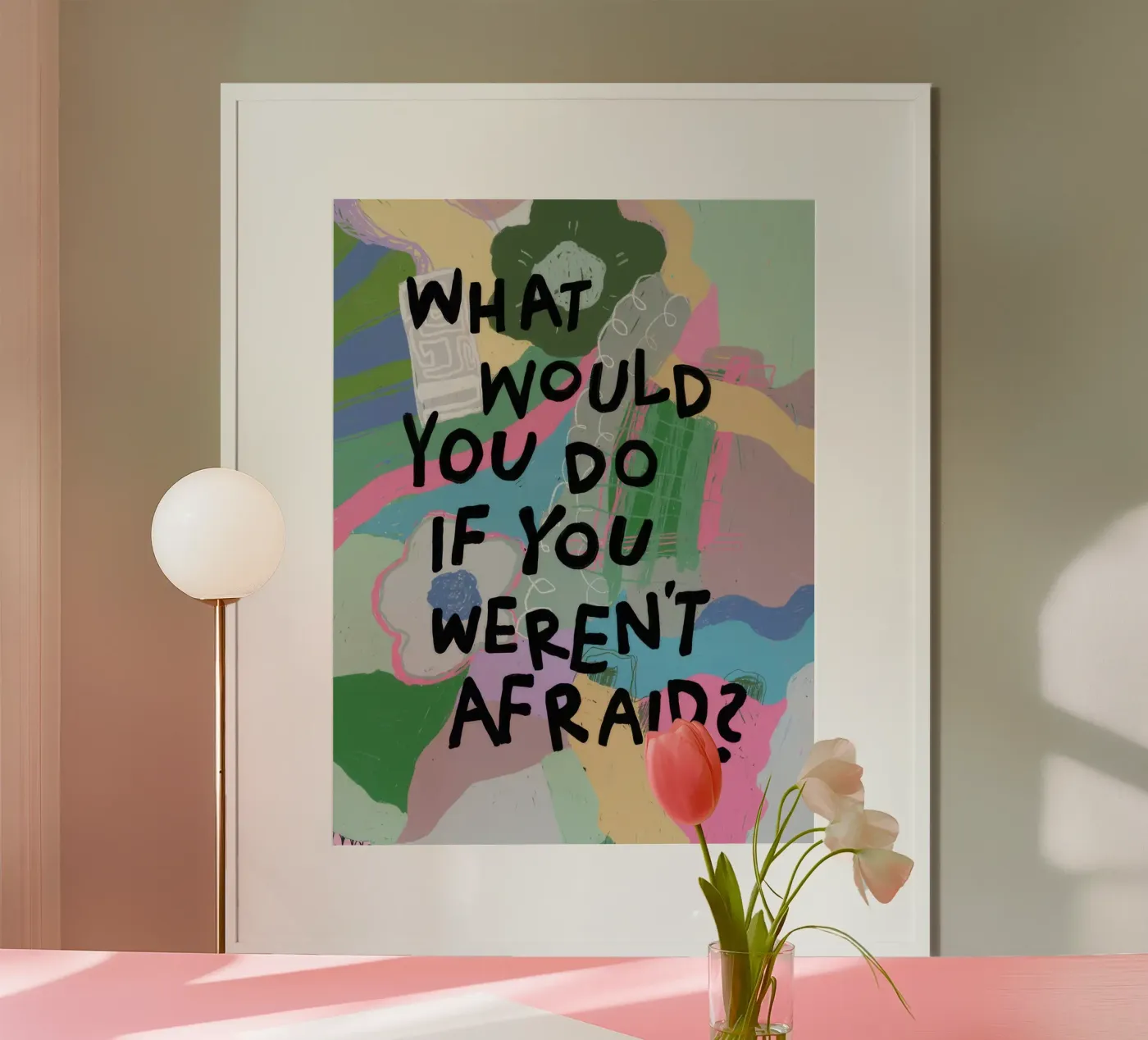 WHAT WOULD poster by Creativity