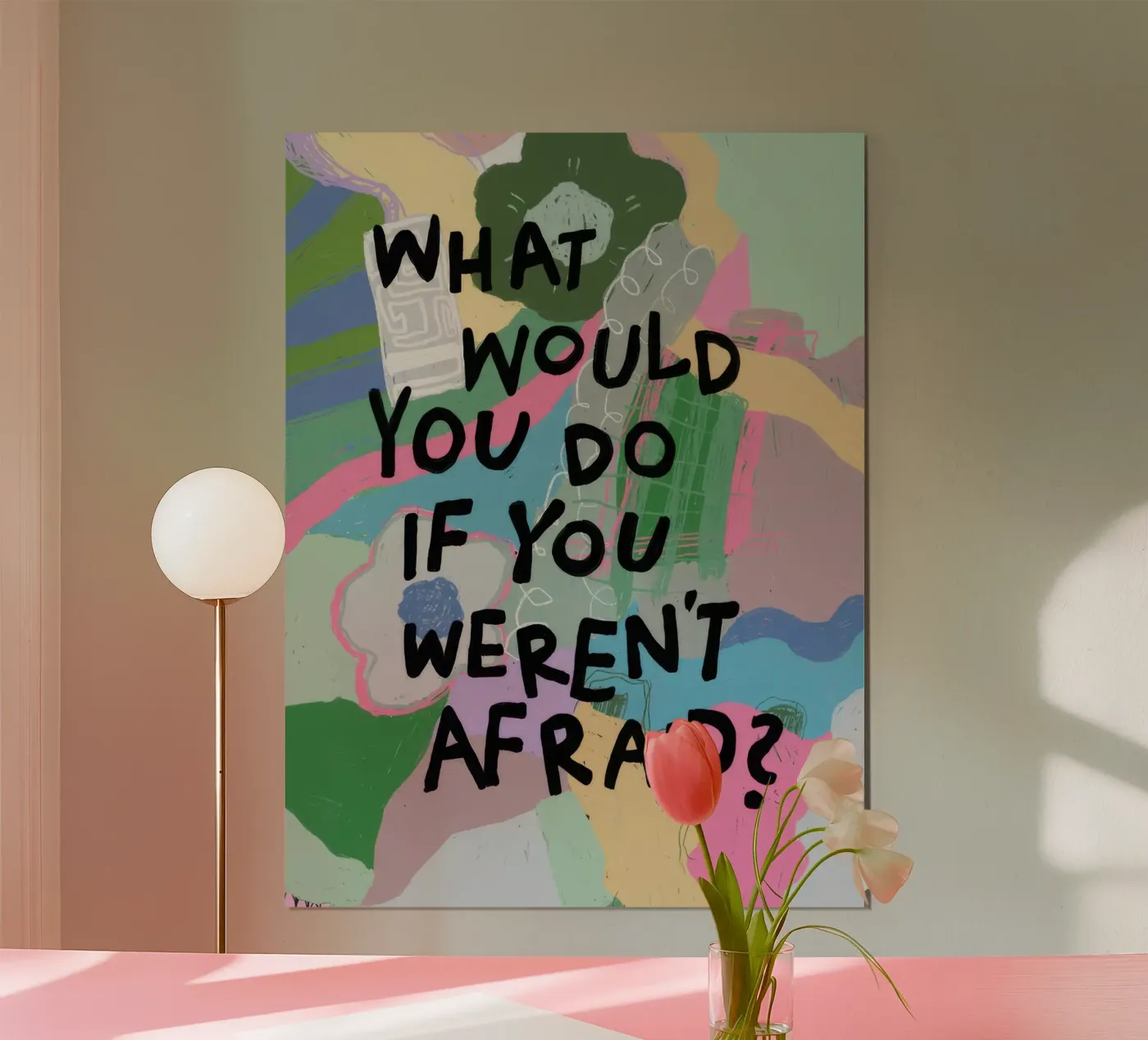 WHAT WOULD poster by Creativity